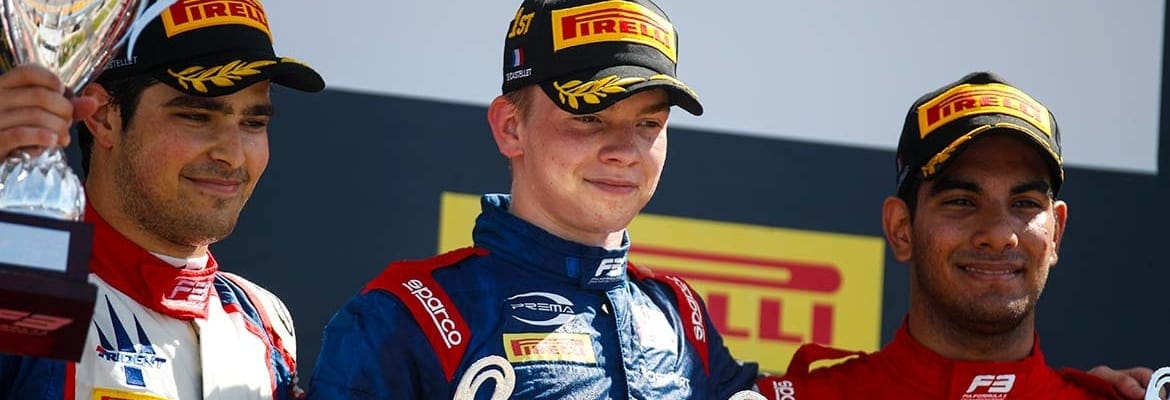 Shwartzman larga na P7 e vence a ‘Sprint Race’ da F-3 na França; Piquet em segundo