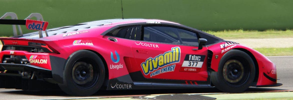 F1BC: Ímola tem vitória de Tiago Emanuel (Fast Lap) na GT Series