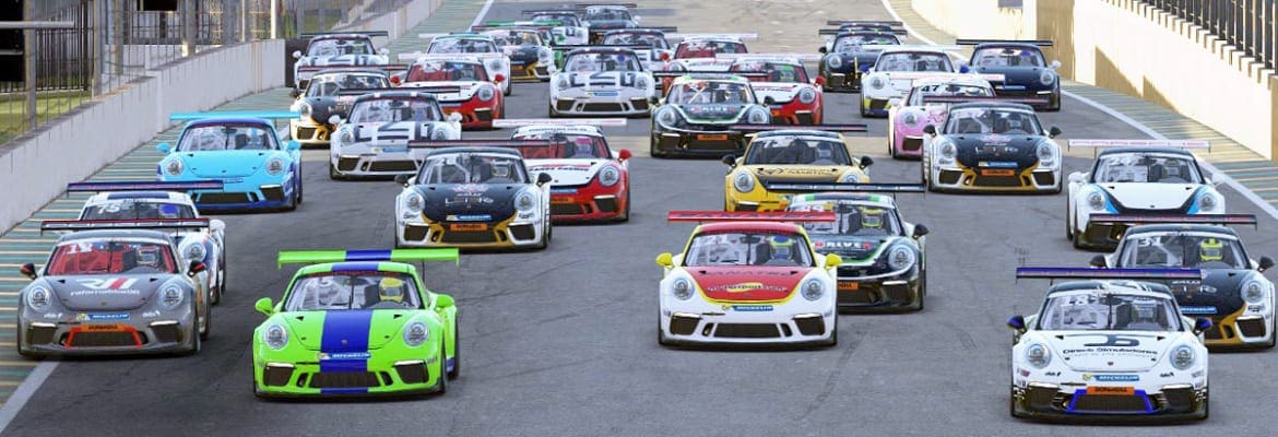 Primeira etapa do Porsche eSports Carrera Cup Brasil começa nesta terça-feira