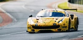 Rodrigo Baptista sobe ao pódio em terceiro lugar na sua primeira participação nas 24 Horas de Le Mans
