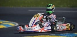 Vice-campeão brasileiro de kart, Matheus Ferreira faz sua estreia em etapa noturna do WSK Euro