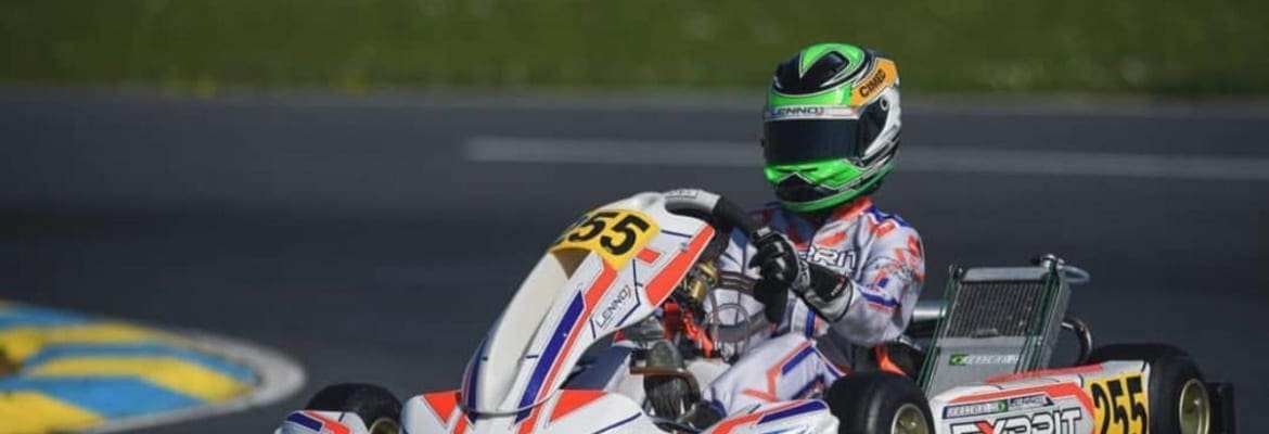 Vice-campeão brasileiro de kart, Matheus Ferreira faz sua estreia em etapa noturna do WSK Euro