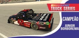 Jr Borborema é campeão da T2 na Nascar Diecast & Collectables Truck Series