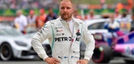 Bottas igualou o tempo do vencedor do WRC Kris Meeke