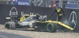 Hulkenberg: “Curva ‘insana’ custou o pódio”