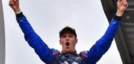 Kvyat estava ansioso em retornar para a F1 com a Toro Rosso