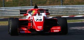 Com 2º lugar na Hungria, Enzo Fittipaldi mantém 100% de pódios na temporada e segue vice-líder da F3
