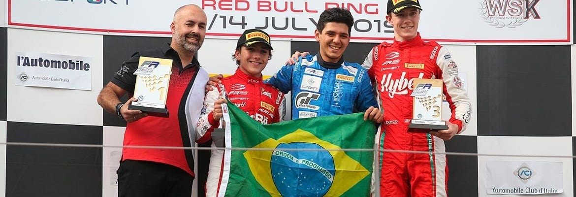 Com dobradinha brasileira, Enzo Fittipaldi vence duelo particular com Vesti na Áustria