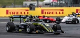 Drugovich muito perto de pontuar na 4ª etapa da Fórmula 3 em Silverstone