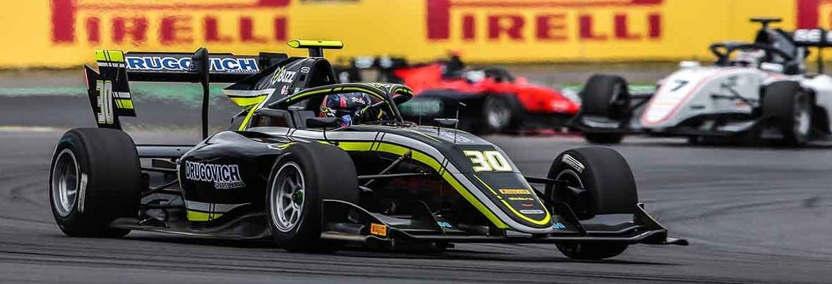 Drugovich muito perto de pontuar na 4ª etapa da Fórmula 3 em Silverstone