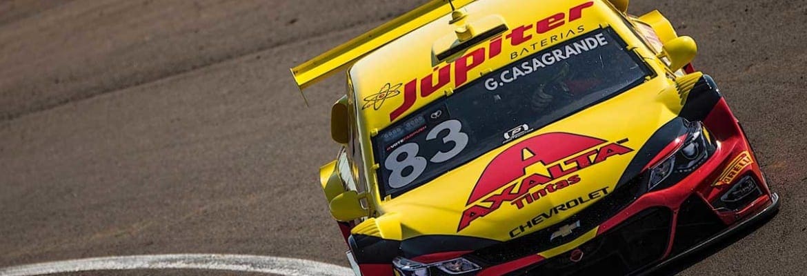 Gabriel Casagrande larga na segunda fila em Santa Cruz do Sul