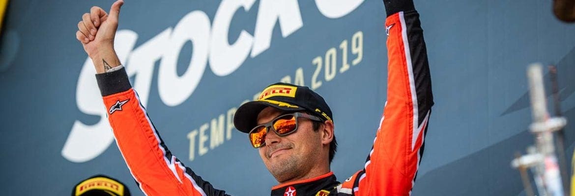 Nelsinho Piquet sobe ao pódio em Santa Cruz do Sul