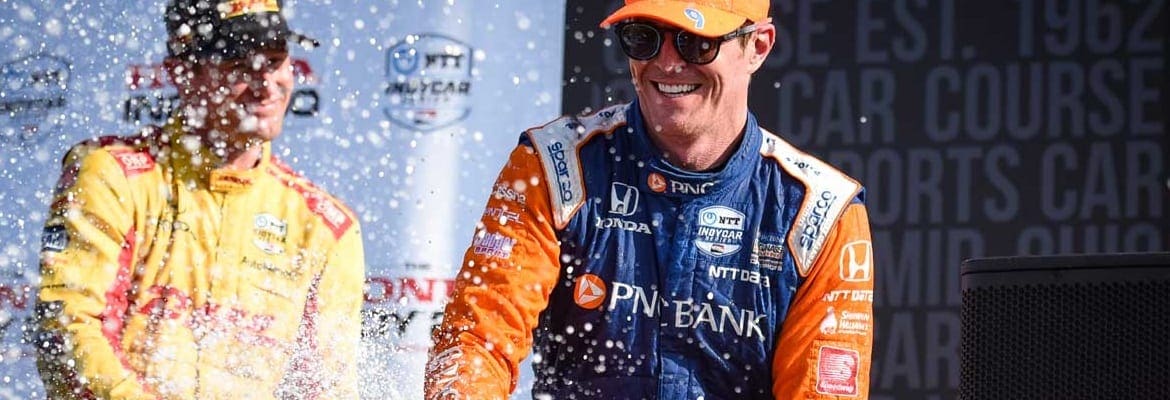 Dixon segura Rosenqvist e vence em Mid-Ohio; Newgarden erra e tem liderança ameaçada