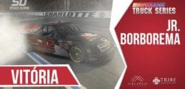 No muro e na Victory Lane: Borborema fica perto do bicampeonato