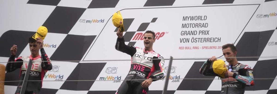 No Red Bull Ring, Romano Fenati vence sua primeira corrida na Moto3 desde 2017
