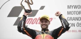 Na Áustria, Brad Binder vence sua primeira de 2019 na Moto2