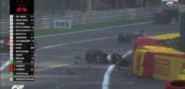 Corrida da F2 cancelada após grave acidente na Raidillon; veja as imagens