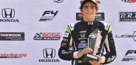 F4 EUA: Gui Peixoto confirma evolução em Mid-Ohio com primeira pole e pódio em dose dupla