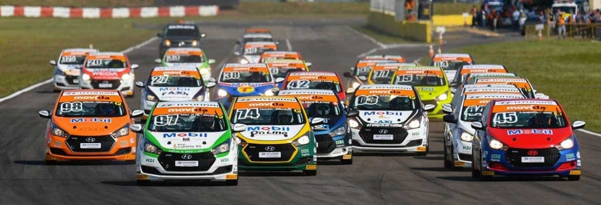 Estreante Luiz Sena Jr vence primeira corrida da Copa HB20 em Santa Cruz do Sul