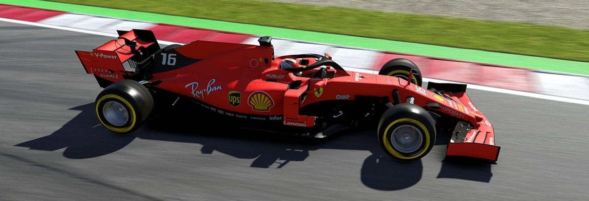 Leclerc derrotou Latifi no evento Veloce eSports