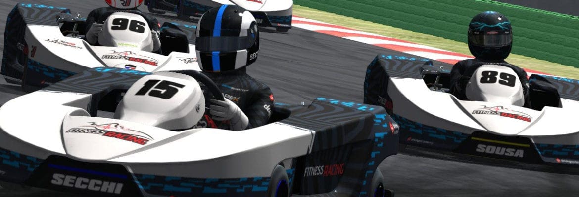 F1BC: Bruno Fernandes e Danilo Sousa vencem baterias da Fast Lap Kart Series na Aldeia