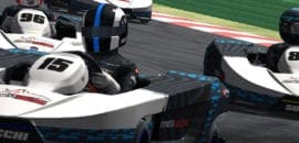 F1BC: Bruno Fernandes e Danilo Sousa vencem baterias da Fast Lap Kart Series na Aldeia