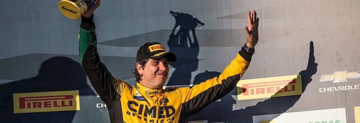 Cimed Racing tem pódio de Cacá Bueno e ascensão de Felipe Fraga na tabela no MS