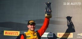 Gabriel Casagrande conquista pódio em Campo Grande com a Crown Racing