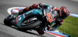 Quartararo afirma que pressão no pneu dianteiro atrapalhou a corrida