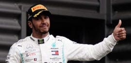 Hamilton sobre o hexacampeonato: “Ainda temos disputas pela frente”