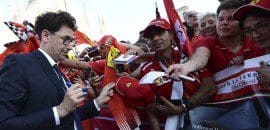 Mattia Binotto: “Terminar em segundo nunca será bom o suficiente para a Ferrari”