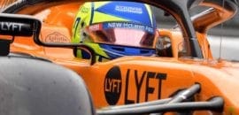 Norris tem novo design de capacete para o GP de Abu Dhabi