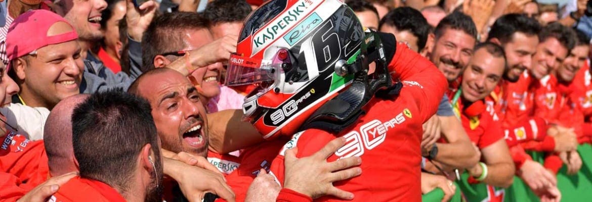 GP da Itália de F1: Charles Leclerc vence e leva à loucura os 'Tifosi' na casa da Ferrari
