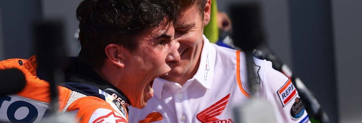 Marc Marquez supera Fabio Quartararo e vence a sétima da temporada na MotoGP