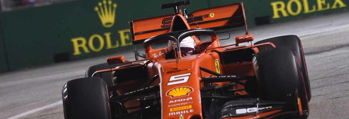 Vettel arriscou bastante na última volta do Q3