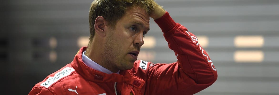 Vettel admite erro após perder a pole para Leclerc em Singapura