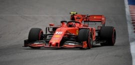 Leclerc concorda com a Ferrari sobre troca de motor e penalidade de 10 posições
