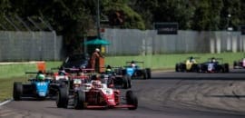 Gianluca Petecof arranca pódio na última volta em Ímola pelo Italiano de Fórmula 4