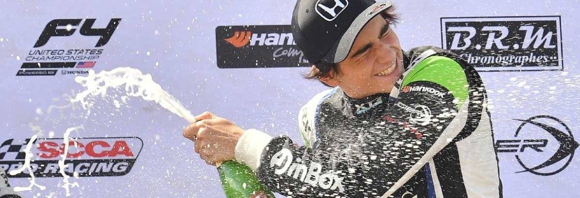 F4 EUA: Após pole position e pódios na última etapa, Gui Peixoto busca primeira vitória em Sebring