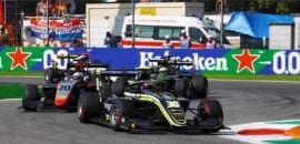 Felipe Drugovich marca participação na 7ª etapa da Fórmula 3 FIA com mais de 20 ultrapassagens