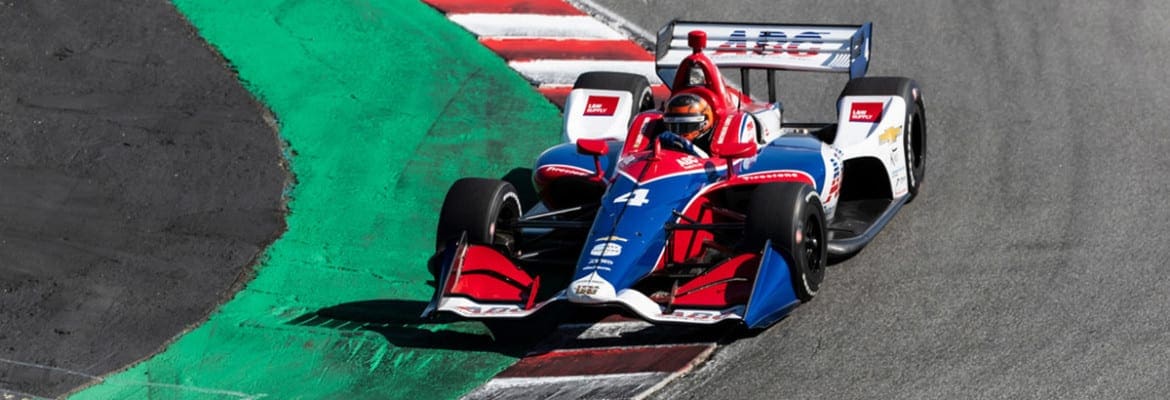 Em Laguna Seca, Matheus Leist encerra segunda temporada completa na Indy