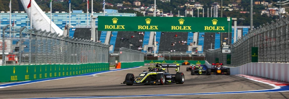 Felipe Drugovich abre a 6ª fila do grid de largada para a última etapa da Fórmula 3 FIA, na Rússia