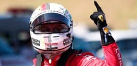 Sebastian Vettel afirma que a Ferrari não esperava dominar a primeira fila no Japão