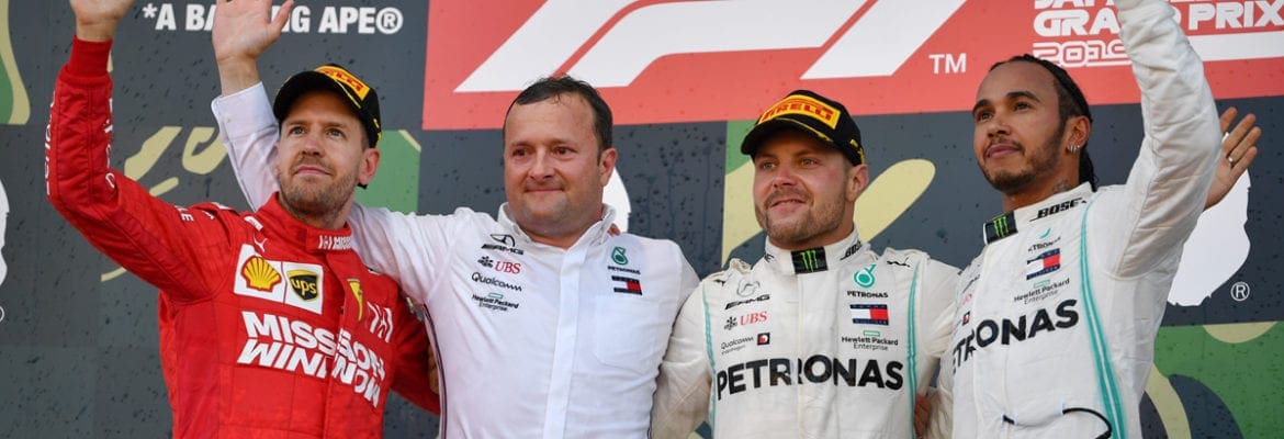 F1 muda celebrações tradicionais no pódio com novo formato para 2020