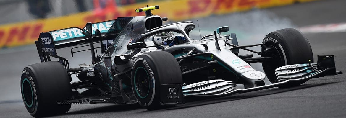 Bottas reclama de pista escorregadia e equilíbrio do W10 após sexta-feira complicada no México
