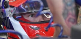 Kvyat testou os novos pneus intermediários de 18 polegadas para a F1