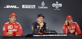 Verstappen perde a pole position no México depois de penalidade