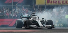 Com a “mão na taça”, Hamilton vence o GP do México e fica muito perto do sexto título mundial