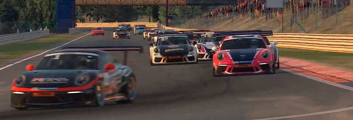 Luiz Felipe e Jeff Giassi vencem a segunda etapa do Porsche eSports Carrera Cup Brasil