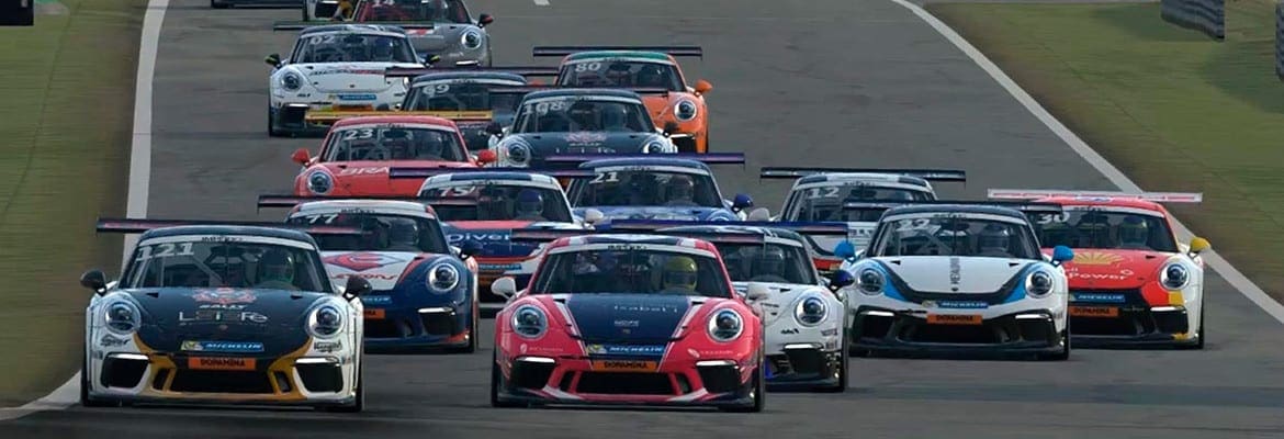 Segunda etapa do Porsche eSports Carrera Cup Brasil acontece neste sábado em Spa-Francorchamps